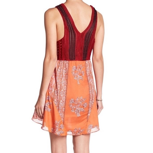 Free People Boho Crochet Katie Dress NWT - Picture 2 of 10